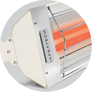 Infratech WD-4024 Dual Element Heater – 39” 4,000 Watts at 240V