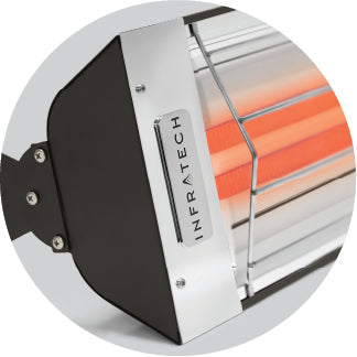 Infratech WD-4024 Dual Element Heater – 39” 4,000 Watts at 240V