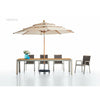 Higold Geneva XL Dining Table (w/hole) - Latte - HGA-20317564